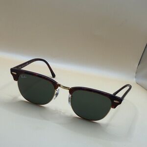 Ray-Ban Brown and Gold Sunglasses